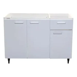 Bajo Mesada Platinum 1.20 m Blanco 3005