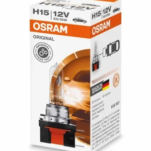 OSRAM LAMPARA H15 12V 55/15W PGJ23T1 64176