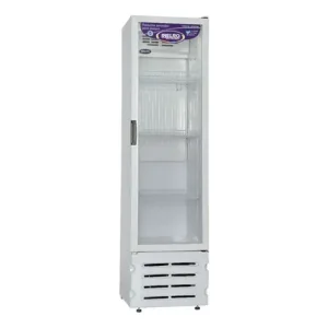 Exhibidora Vertical Inelro MT-08 Blanca con Luz LED Refrigeración Comercial