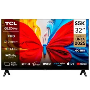 TCL QLED 32` GOOGLE TV-SO 32S5K-B