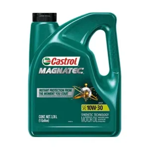 Aceite Castrol Magnatec 10W30 4L con protección inteligente para motor.