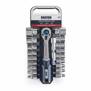 Juego de Bocallaves Bremen 20 Piezas 1/2” 6659 Profesional