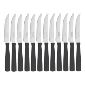 TRAMONTINA CUCHILLO DE ASADO NEW KOLOR X12UNI 23160/904