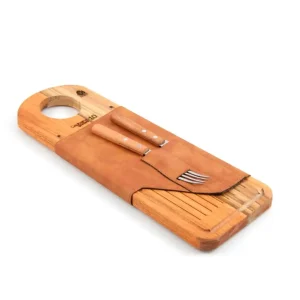 BELLO EXPORT TABLA RECTA 10" C/JGO CUBIERTOS CARAMELO D