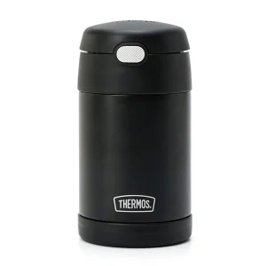 THERMOS FUNTAINER ENVASE COMIDA C/CUCHARA 470ML NEGRO