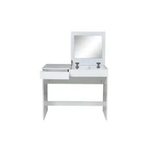 RICCHEZZE ESCRITORIO CAMARIN 0.90M C/ESPEJO MESINA BLAN