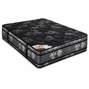 DESEO CONFORT COLCHON DIAMANTE NEGRO 160X200