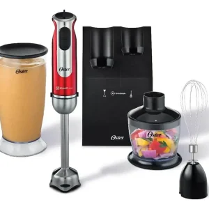 OSTER BATIDORA DE MANO 3EN 1 ROJO FPSTHB2801-354