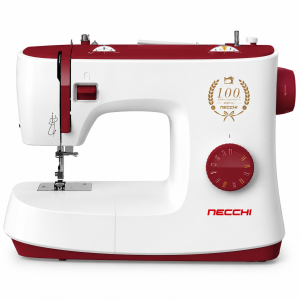 Máquina de Coser Necchi K417A Blanca y Roja