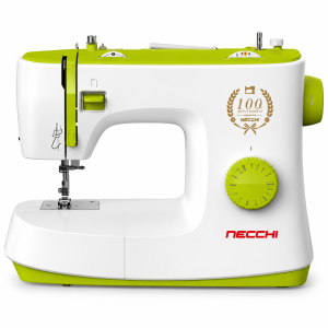 Máquina de Coser Necchi K408A Blanca y Verde