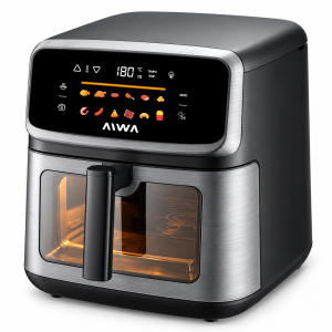 Freidora de Aire Aiwa AW-FA100I 10 Litros Digital Touch 12 Programas