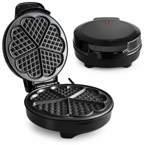 Wafflera Eléctrica Jahro JH-816 800W Antiadherente Forma de Corazón