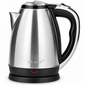 Pava Eléctrica Winco W1704 1,8 L 1500W Acero Inoxidable