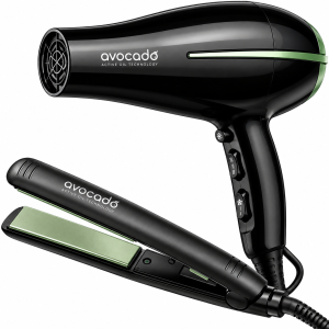 Pack GA.MA Avocado Secador Bora + Plancha Elegance con Tecnología Avocado