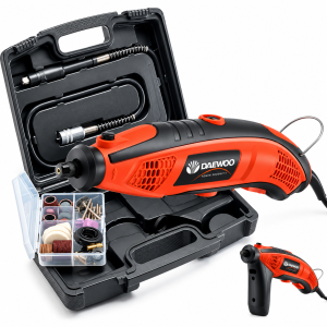 Minitorno Eléctrico Daewoo DADG233 Multifunción con Accesorios y Maletín
