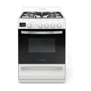 Cocina Ormay EVO Blanca 4 Hornallas con Horno, Grill y Timer Digital
